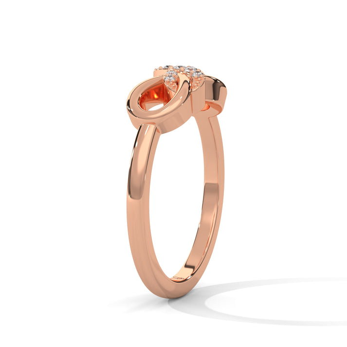 lab grown diamond | moissanite Jewellery Sumraah Infinity Lab Grown Diamond OR Moissanite Ring by Rabbito Jewels