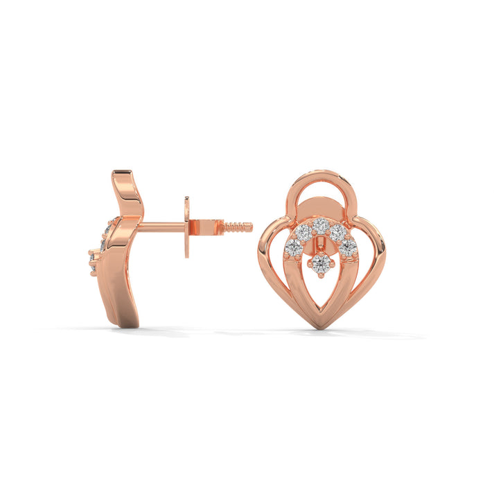 lab grown diamond | moissanite Jewellery Jill Stud Lab Grown Diamond OR Moissanite Earrings by Rabbito Jewels