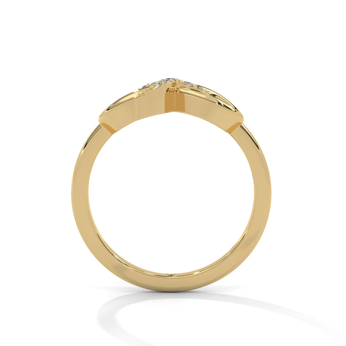 lab grown diamond | moissanite Jewellery Sumraah Infinity Lab Grown Diamond OR Moissanite Ring by Rabbito Jewels