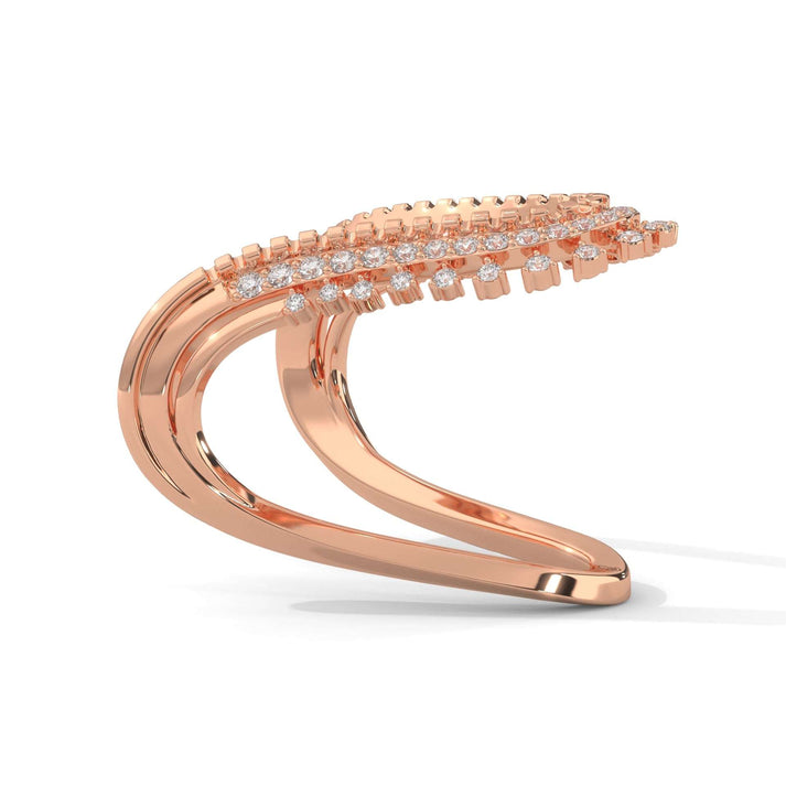 lab grown diamond | moissanite Jewellery Vanaki Lab Grown Diamond OR Moissanite Ring by Rabbito Jewels
