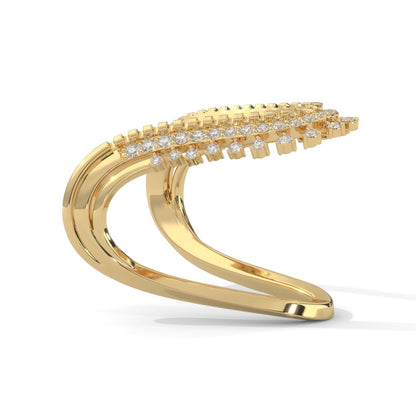 lab grown diamond | moissanite Jewellery Vanaki Lab Grown Diamond OR Moissanite Ring by Rabbito Jewels