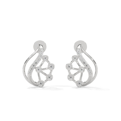 Rosetta Diamond Earrings