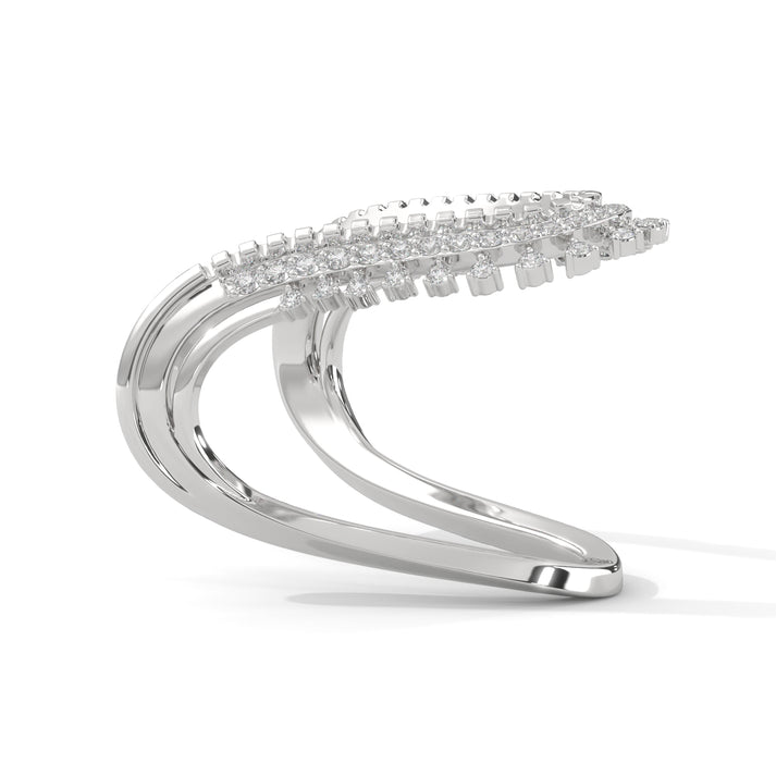 lab grown diamond | moissanite Jewellery Vanaki Lab Grown Diamond OR Moissanite Ring by Rabbito Jewels