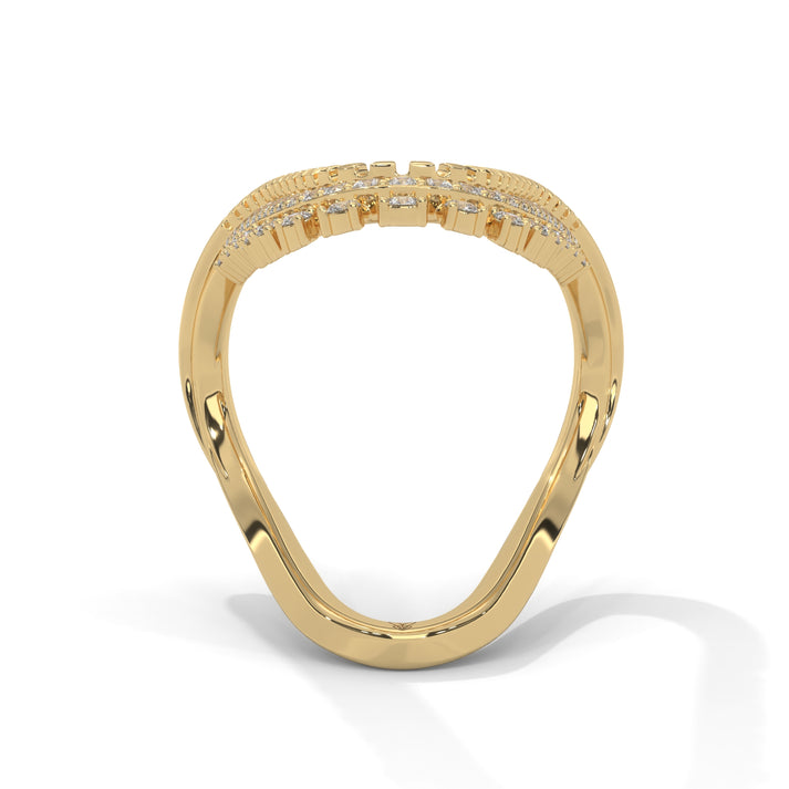 lab grown diamond | moissanite Jewellery Vanaki Lab Grown Diamond OR Moissanite Ring by Rabbito Jewels