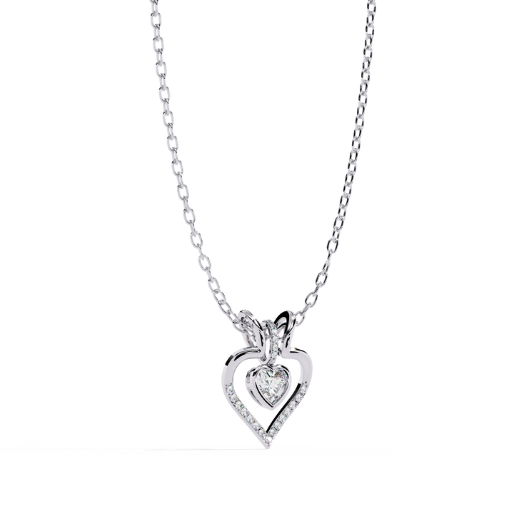 lab grown diamond | moissanite Jewellery Leafy Star Lab Grown Diamond OR Moissanite Pendant by Rabbito Jewels