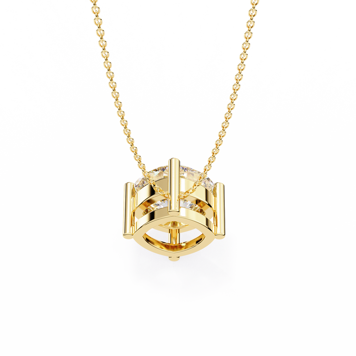 lab grown diamond | moissanite Jewellery Culafi Lab Grown Diamond OR Moissanite Pendant by Rabbito Jewels