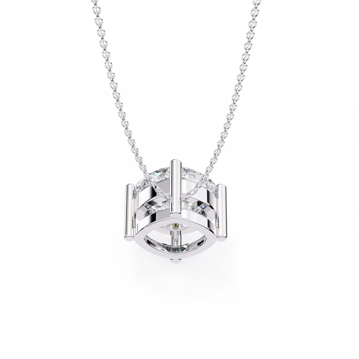 lab grown diamond | moissanite Jewellery Culafi Lab Grown Diamond OR Moissanite Pendant by Rabbito Jewels