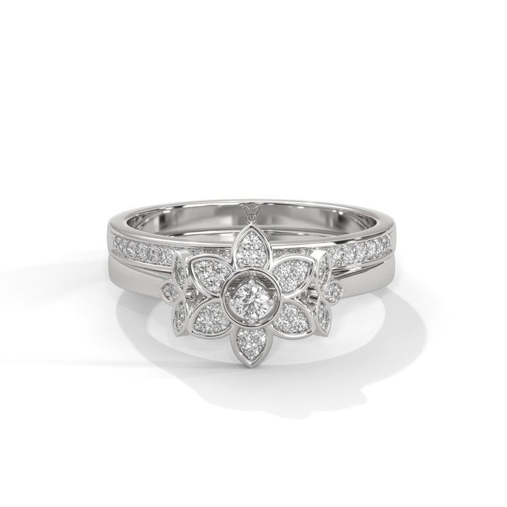 lab grown diamond | moissanite Jewellery Vineux Lab Grown Diamond OR Moissanite Ring Silver by Rabbito Jewels