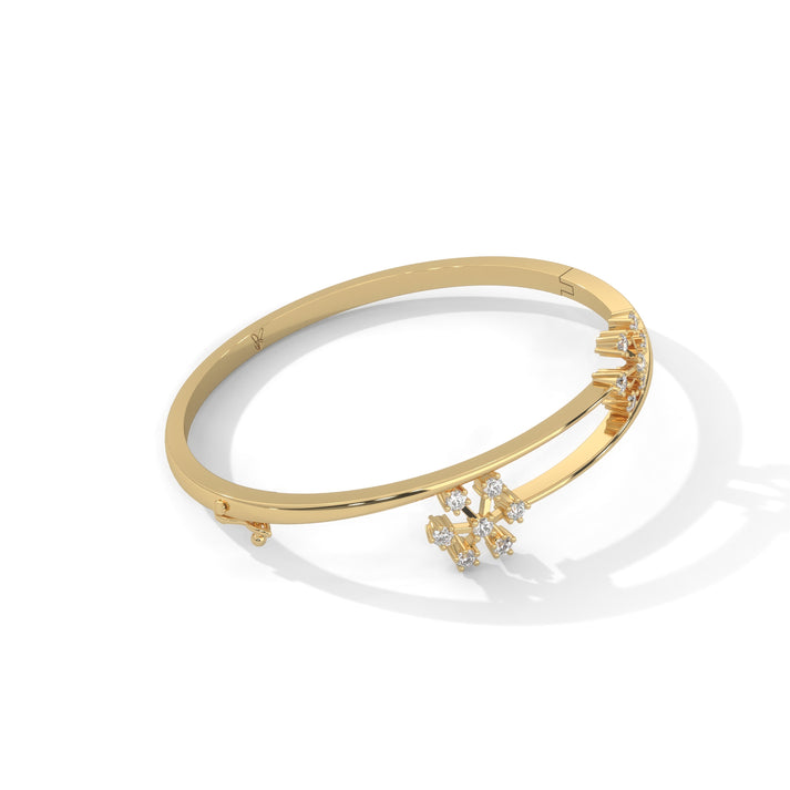 lab grown diamond | moissanite Jewellery Cosmic Bloom Lab Grown Diamond OR Moissanite Bracelet by Rabbito Jewels