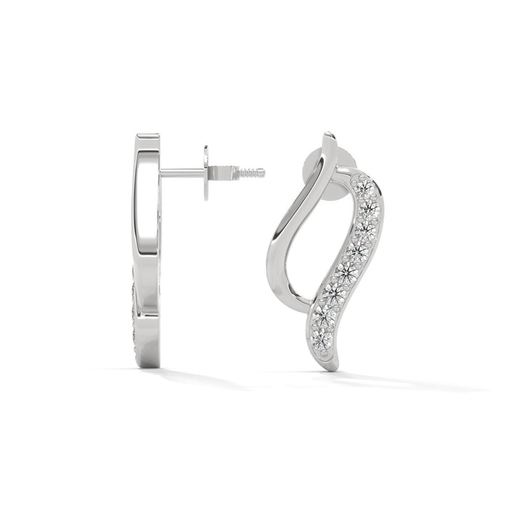 lab grown diamond | moissanite Jewellery Candere Lab Grown Diamond OR Moissanite Earrings by Rabbito Jewels