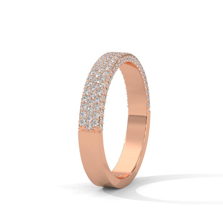 lab grown diamond | moissanite Jewellery Cenny Band Lab Grown Diamond OR Moissanite Ring by Rabbito Jewels