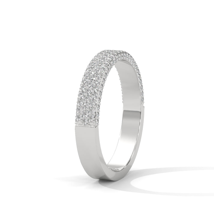 lab grown diamond | moissanite Jewellery Cenny Band Lab Grown Diamond OR Moissanite Ring by Rabbito Jewels