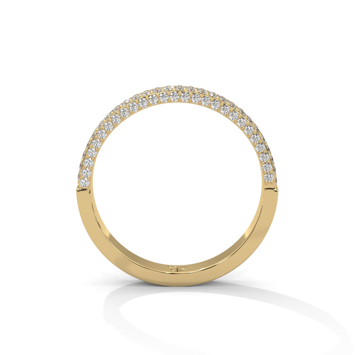 lab grown diamond | moissanite Jewellery Cenny Band Lab Grown Diamond OR Moissanite Ring by Rabbito Jewels