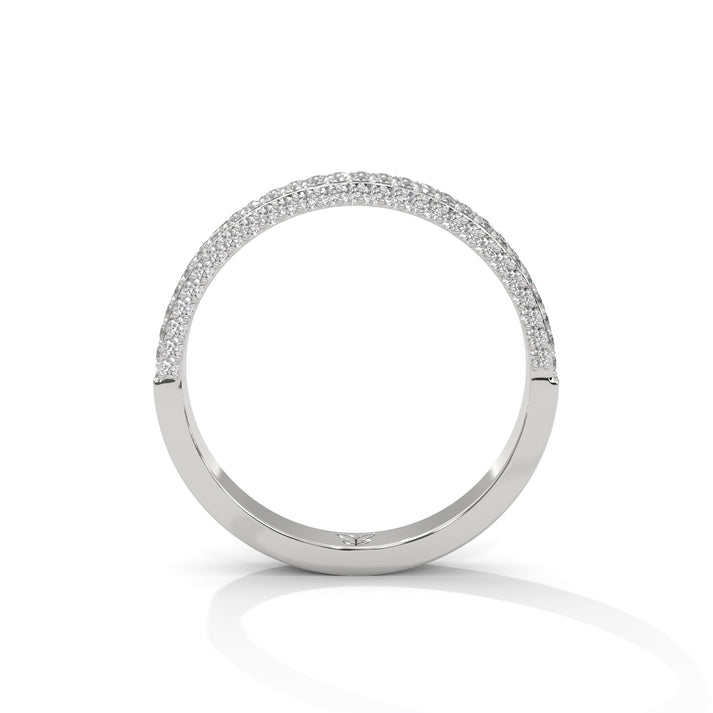 lab grown diamond | moissanite Jewellery Cenny Band Lab Grown Diamond OR Moissanite Ring by Rabbito Jewels