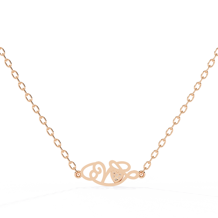 lab grown diamond | moissanite Jewellery Spring Love Lab Grown Diamond OR Moissanite Pendant by Rabbito Jewels
