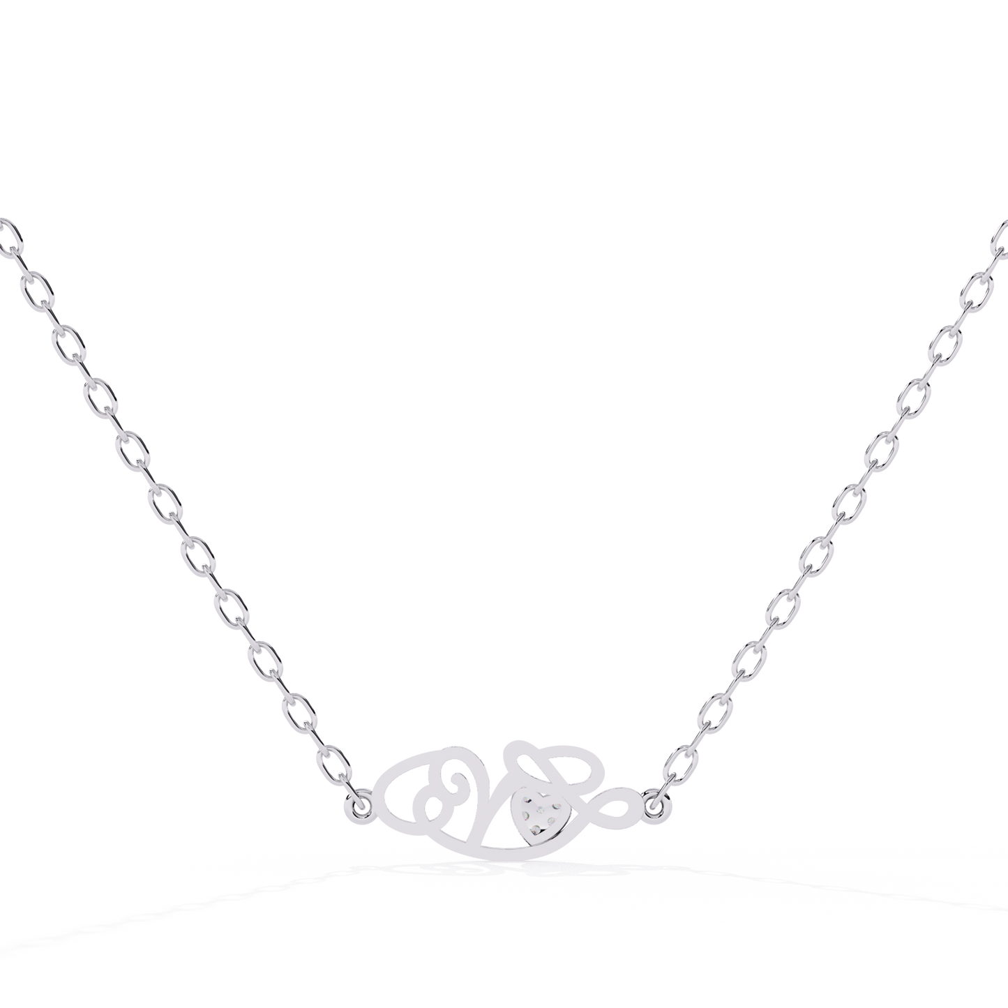 lab grown diamond | moissanite Jewellery Spring Love Lab Grown Diamond OR Moissanite Pendant by Rabbito Jewels