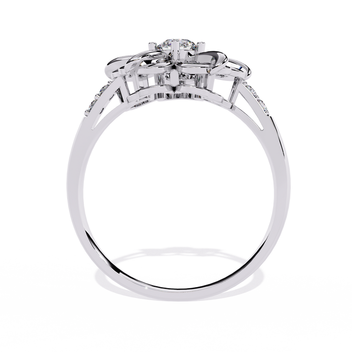 lab grown diamond | moissanite Jewellery Flora Lab Grown Diamond OR Moissanite Ring by Rabbito Jewels