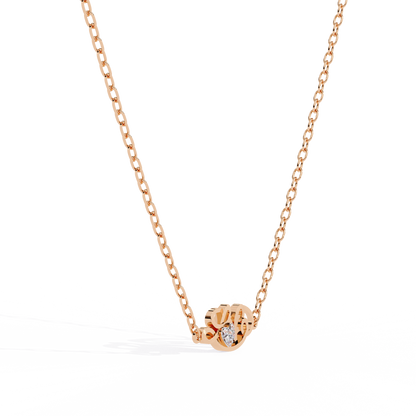 lab grown diamond | moissanite Jewellery Spring Love Lab Grown Diamond OR Moissanite Pendant by Rabbito Jewels