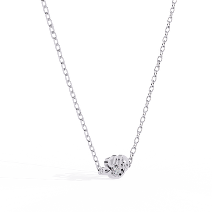 lab grown diamond | moissanite Jewellery Spring Love Lab Grown Diamond OR Moissanite Pendant by Rabbito Jewels
