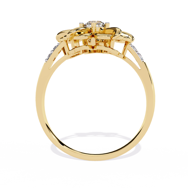 lab grown diamond | moissanite Jewellery Flora Lab Grown Diamond OR Moissanite Ring by Rabbito Jewels