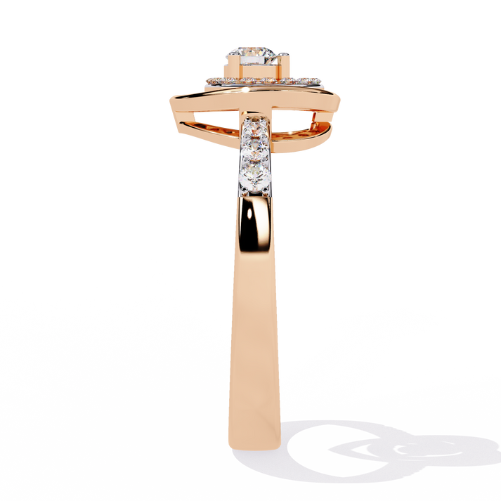 lab grown diamond | moissanite Jewellery Shorena Heart Lab Grown Diamond OR Moissanite Ring by Rabbito Jewels