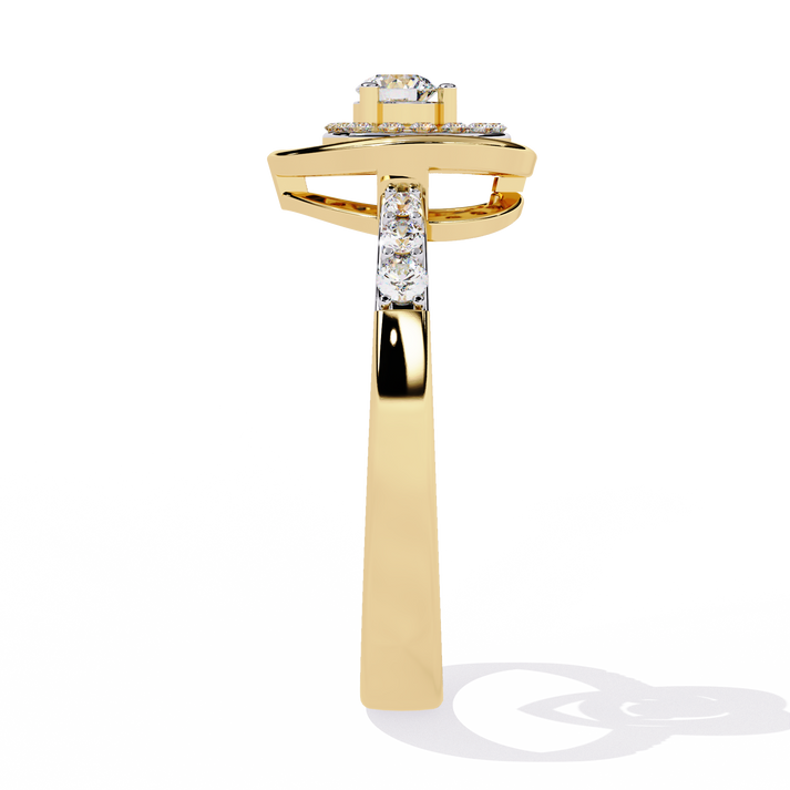 lab grown diamond | moissanite Jewellery Shorena Heart Lab Grown Diamond OR Moissanite Ring by Rabbito Jewels