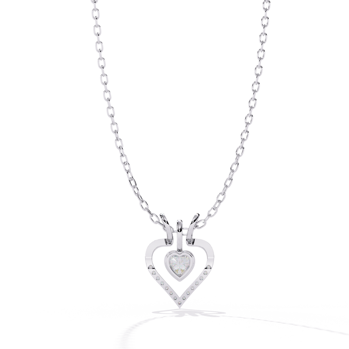 lab grown diamond | moissanite Jewellery Leafy Star Lab Grown Diamond OR Moissanite Pendant by Rabbito Jewels