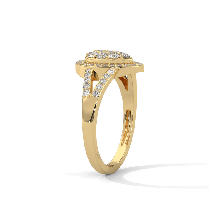 lab grown diamond | moissanite Jewellery Nabha Lab Grown Diamond OR Moissanite Ring by Rabbito Jewels