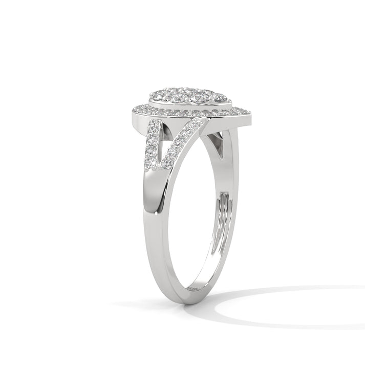 lab grown diamond | moissanite Jewellery Nabha Lab Grown Diamond OR Moissanite Ring by Rabbito Jewels