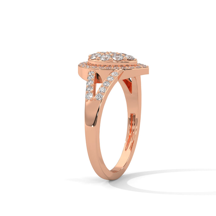 lab grown diamond | moissanite Jewellery Nabha Lab Grown Diamond OR Moissanite Ring by Rabbito Jewels