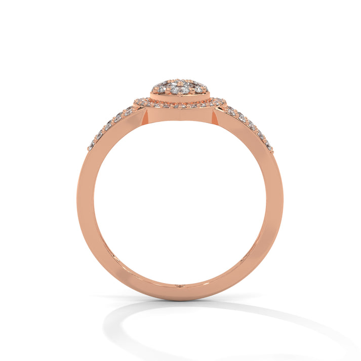 lab grown diamond | moissanite Jewellery Nabha Lab Grown Diamond OR Moissanite Ring by Rabbito Jewels