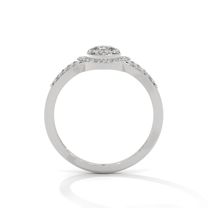 lab grown diamond | moissanite Jewellery Nabha Lab Grown Diamond OR Moissanite Ring by Rabbito Jewels