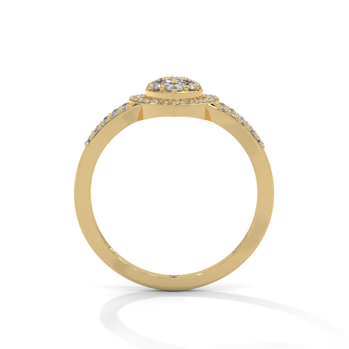lab grown diamond | moissanite Jewellery Nabha Lab Grown Diamond OR Moissanite Ring by Rabbito Jewels
