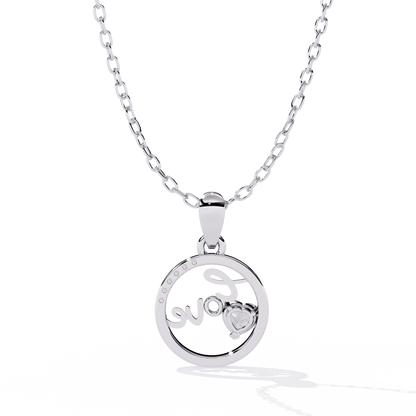 lab grown diamond | moissanite Jewellery Dotsun Love Lab Grown Diamond OR Moissanite Pendant by Rabbito Jewels