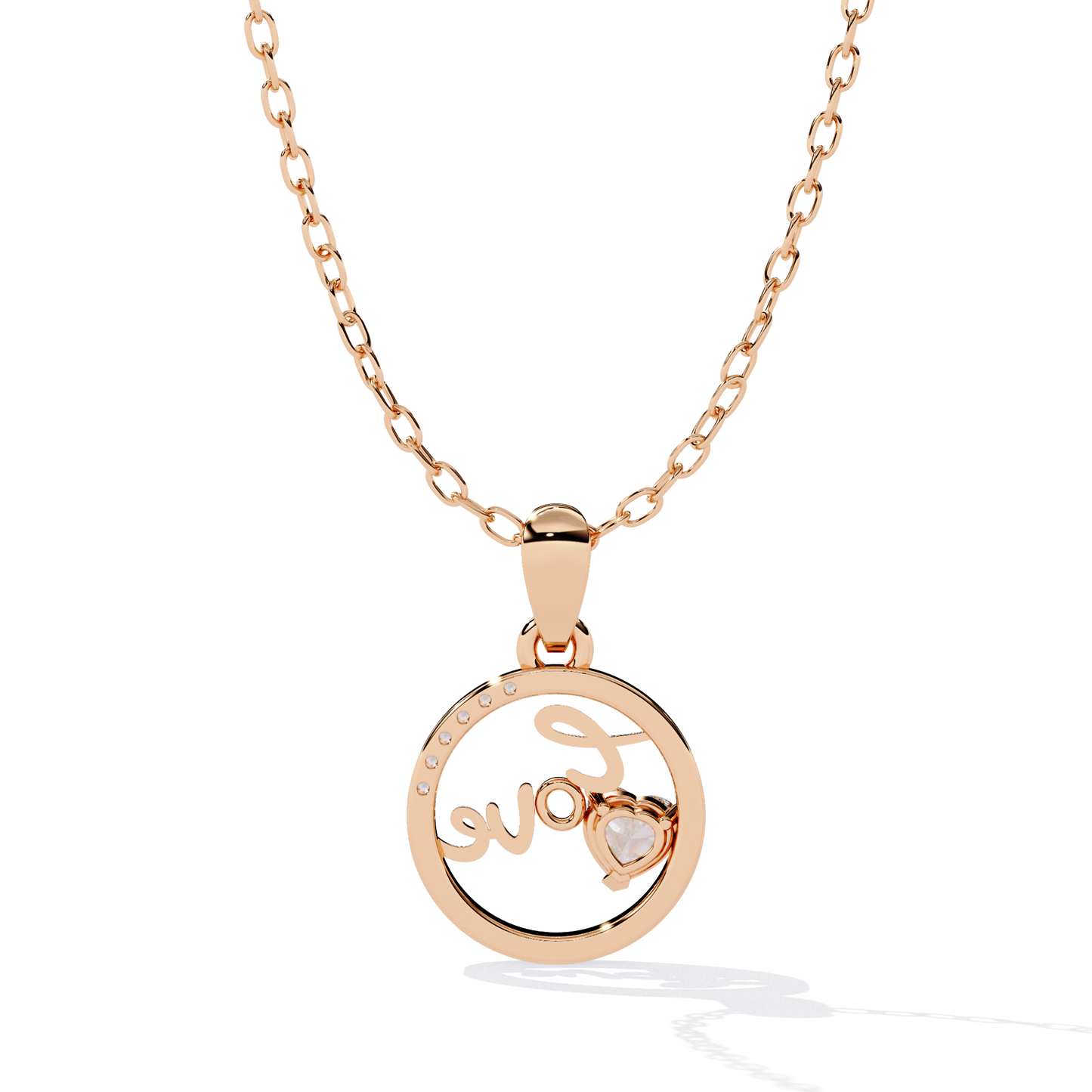 lab grown diamond | moissanite Jewellery Dotsun Love Lab Grown Diamond OR Moissanite Pendant by Rabbito Jewels