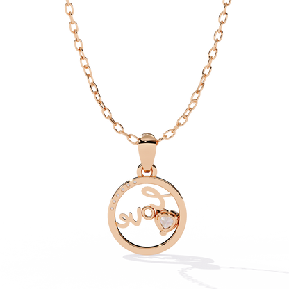 lab grown diamond | moissanite Jewellery Dotsun Love Lab Grown Diamond OR Moissanite Pendant by Rabbito Jewels