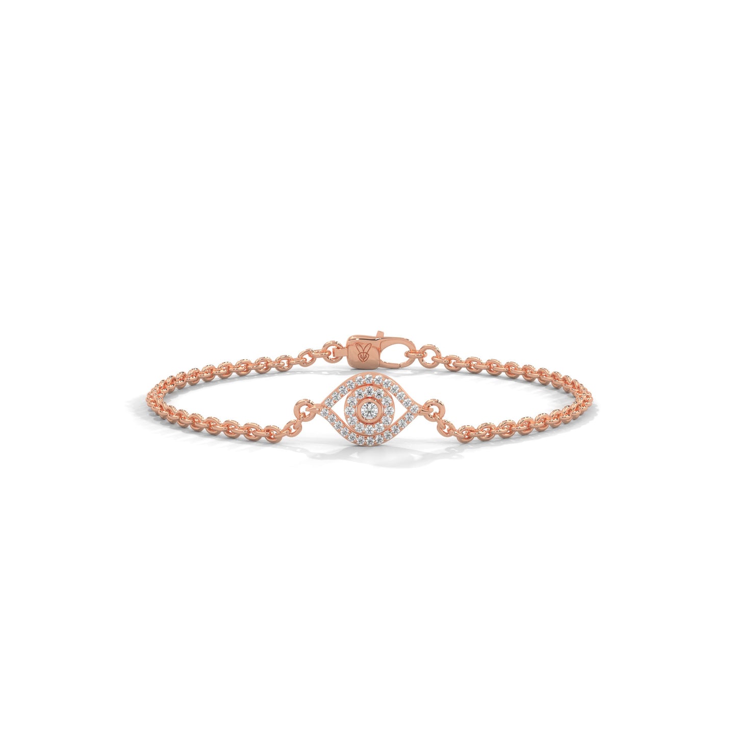 Leaf Evil Eye Bracelet