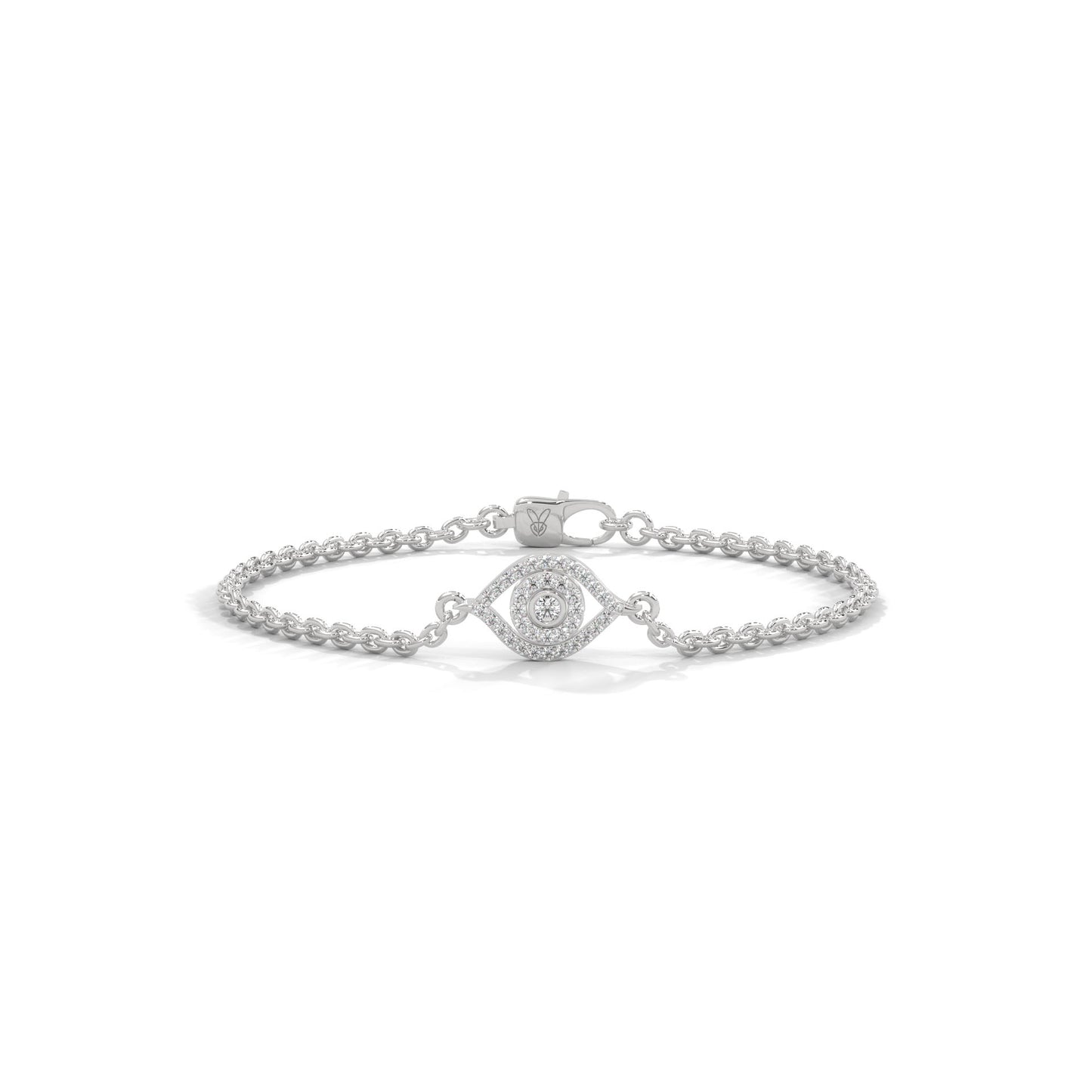 Leaf Evil Eye Bracelet