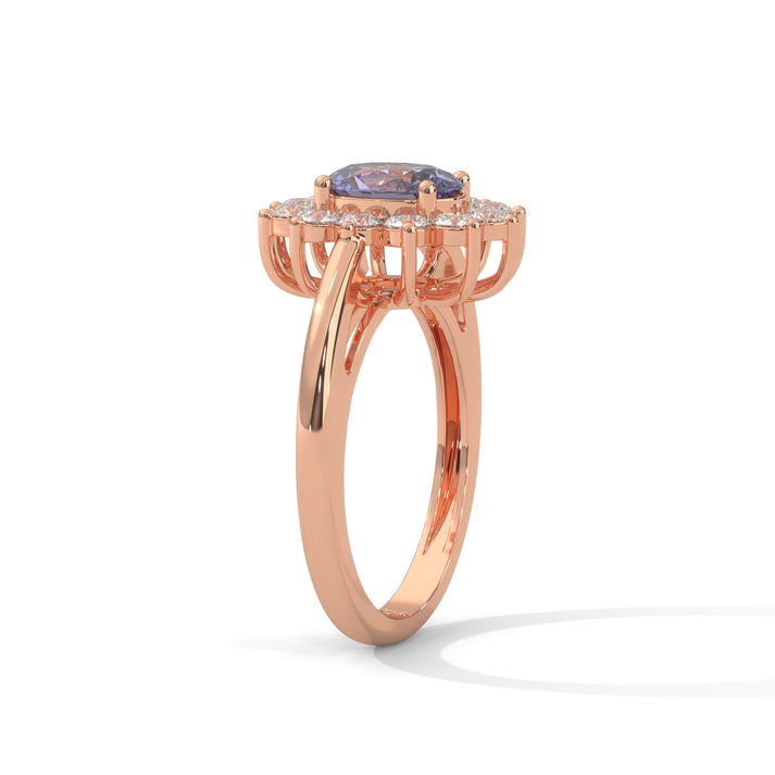 lab grown diamond | moissanite Jewellery Myrah Lab Grown Diamond OR Moissanite Ring by Rabbito Jewels