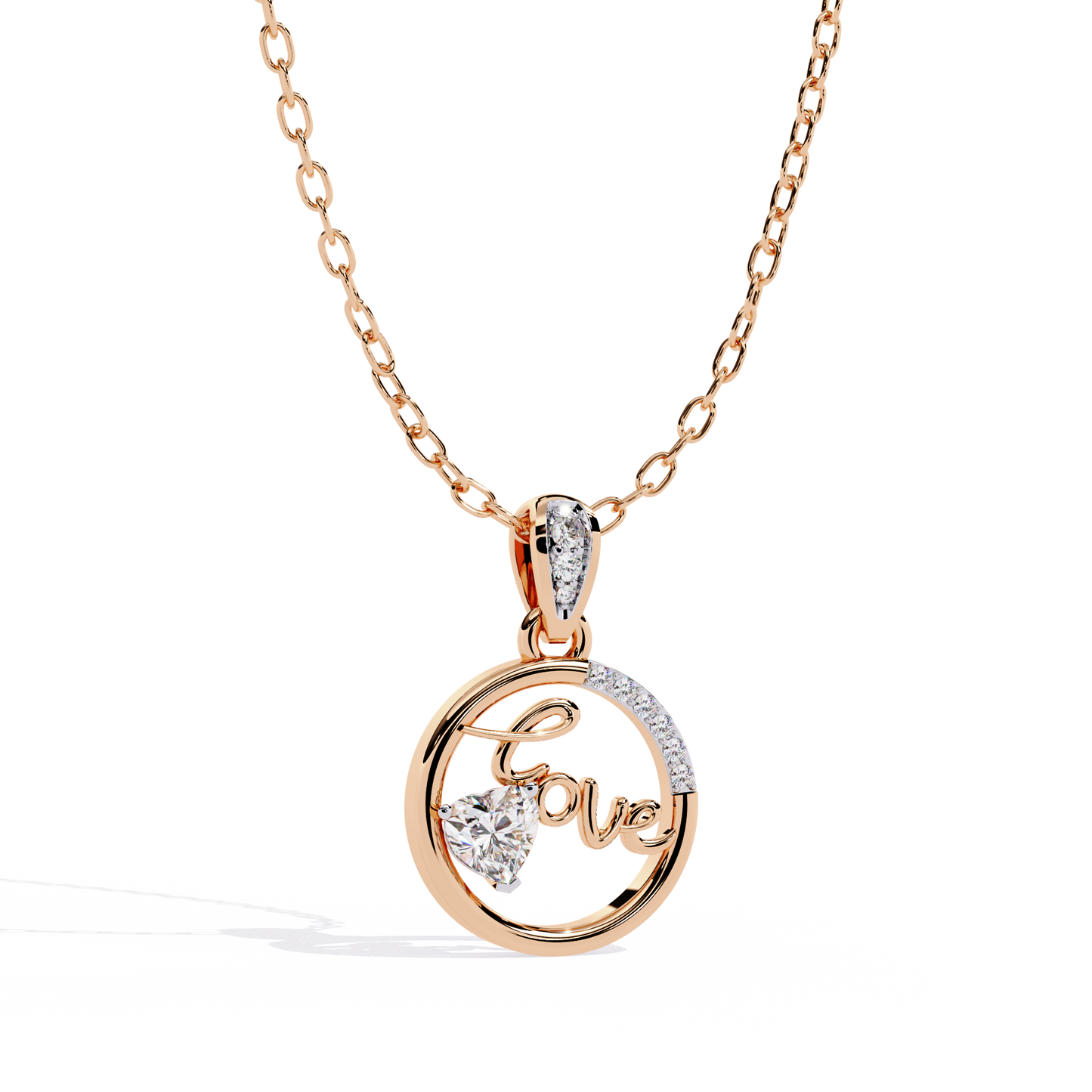 lab grown diamond | moissanite Jewellery Dotsun Love Lab Grown Diamond OR Moissanite Pendant by Rabbito Jewels
