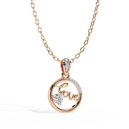 lab grown diamond | moissanite Jewellery Dotsun Love Lab Grown Diamond OR Moissanite Pendant by Rabbito Jewels
