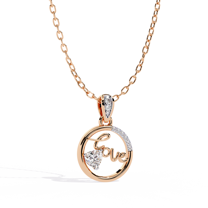 lab grown diamond | moissanite Jewellery Dotsun Love Lab Grown Diamond OR Moissanite Pendant by Rabbito Jewels