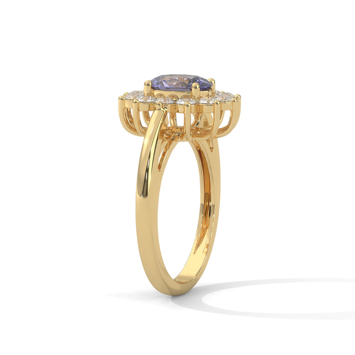lab grown diamond | moissanite Jewellery Myrah Lab Grown Diamond OR Moissanite Ring by Rabbito Jewels