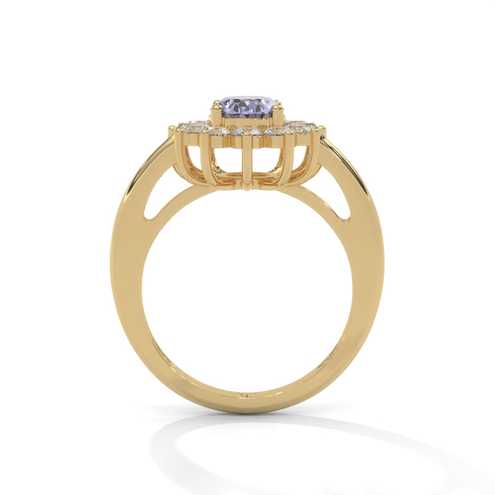 lab grown diamond | moissanite Jewellery Myrah Lab Grown Diamond OR Moissanite Ring by Rabbito Jewels