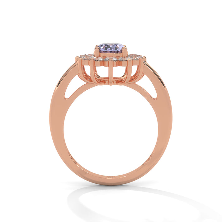 lab grown diamond | moissanite Jewellery Myrah Lab Grown Diamond OR Moissanite Ring by Rabbito Jewels