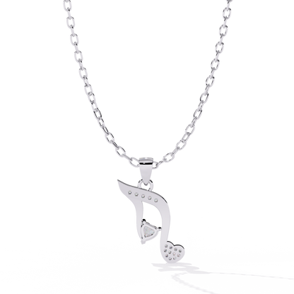 lab grown diamond | moissanite Jewellery Music Star Lab Grown Diamond OR Moissanite Pendant by Rabbito Jewels