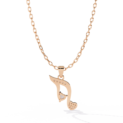 lab grown diamond | moissanite Jewellery Music Star Lab Grown Diamond OR Moissanite Pendant by Rabbito Jewels