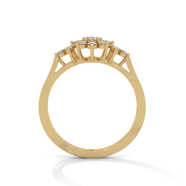 lab grown diamond | moissanite Jewellery Florine Cocktail Lab Grown Diamond OR Moissanite Ring by Rabbito Jewels