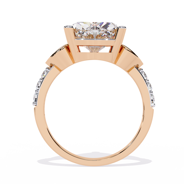lab grown diamond | moissanite Jewellery Alita 2.33Ct Heart Shape Lab Grown Diamond OR Moissanite Ring by Rabbito Jewels