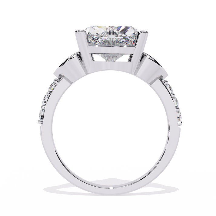 lab grown diamond | moissanite Jewellery Alita 2.33Ct Heart Shape Lab Grown Diamond OR Moissanite Ring by Rabbito Jewels
